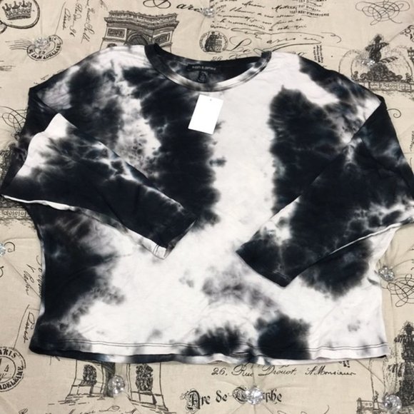 SUPPLY & DEMAND Tie-dyed Long-sleeve Top - Picture 2 of 4
